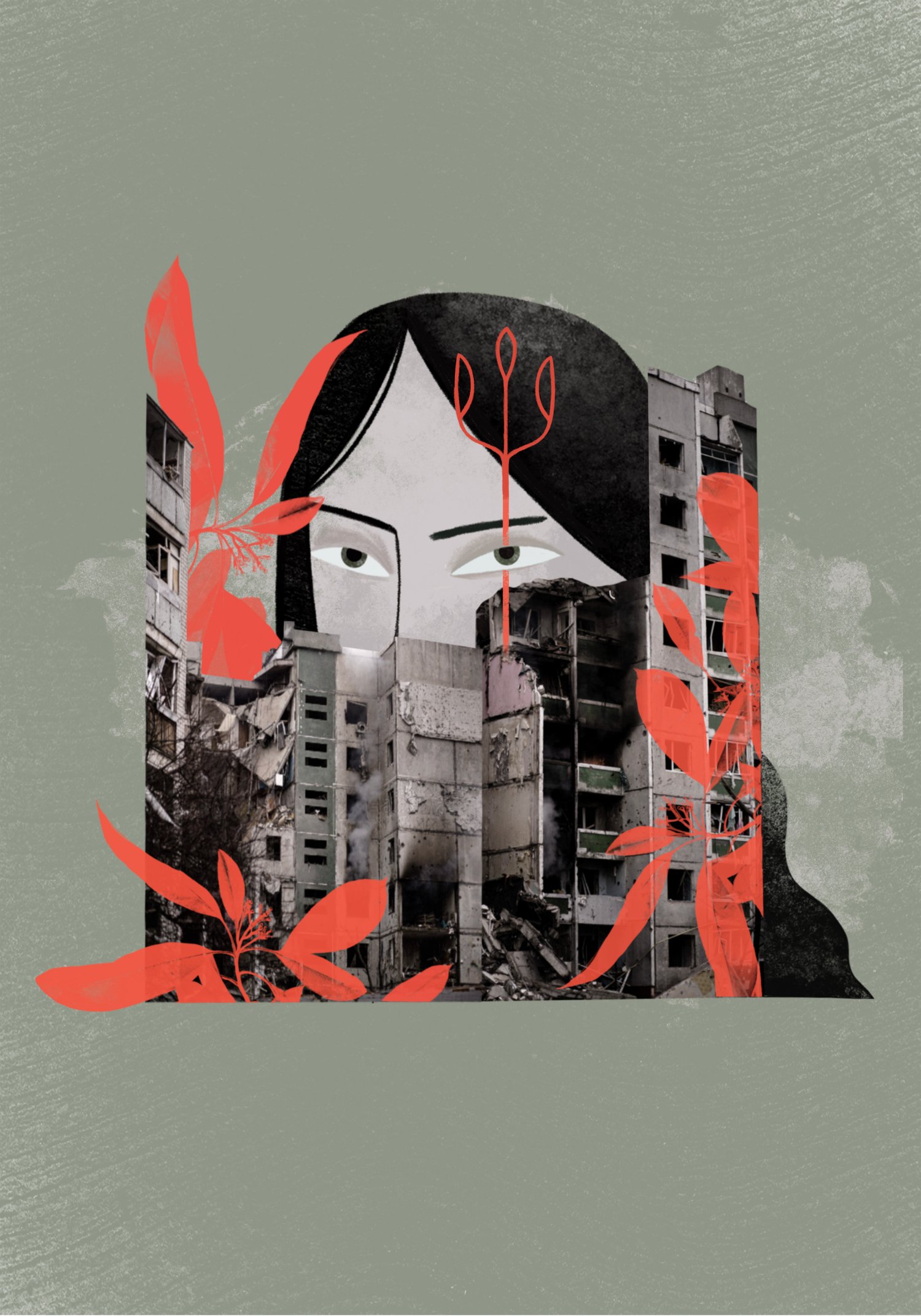 Image of Sentimientos de guerra. 8 + 1 ilustradores ucranianos una mirada sobre la guerra