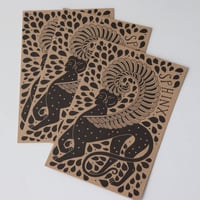 Image 3 of Sphynx - Mythical Beasts Postcard