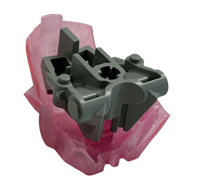 Image 4 of Bionicle Kanohi Kaukau (Resin-printed, Trans-Pink)