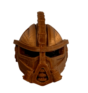Image of Bionicle Original Mask of Clairvoyance by Galva (FDM Plastic-Printed, Copper)