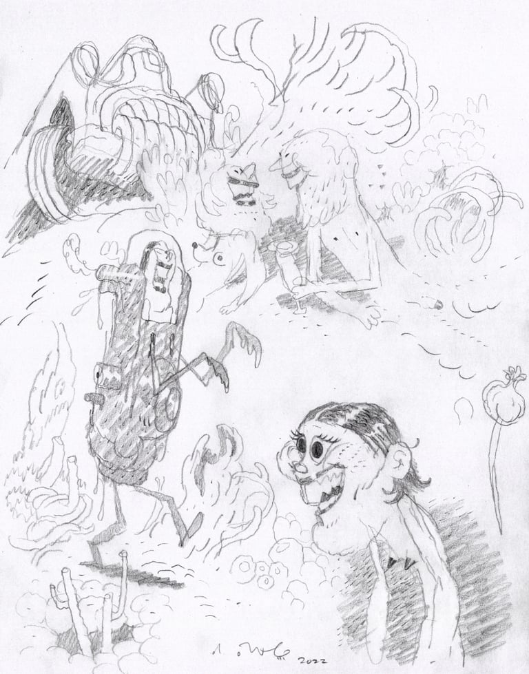 Assorted Doodles, Batch 39 Image 3