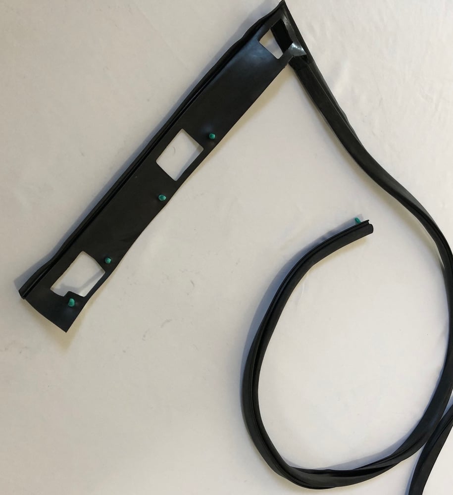 Image of For Honda CRX 1989-1991 Front Door Sub Seals Set New 72325-SH2-A21 72365-SH2-A21