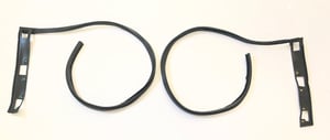 Image of For Honda CRX 1989-1991 Front Door Sub Seals Set New 72325-SH2-A21 72365-SH2-A21