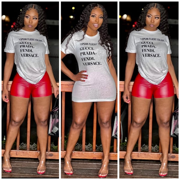 Image of Leather shorts 