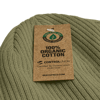 LA Vault Ribbed Beanie "Olive Green"