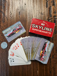 Image 1 of Skyline Super Silhouette R30 Mini Playing Cards