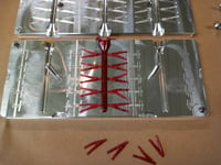 Image 1 of Aluminum Injection Bait Mold, 4 inch Fork Tail Minnow - TAIL SECTION ONLY