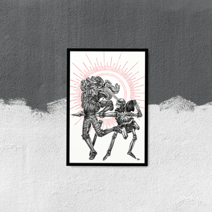 Image of "The Dance" 13"x19" Luster Art Print