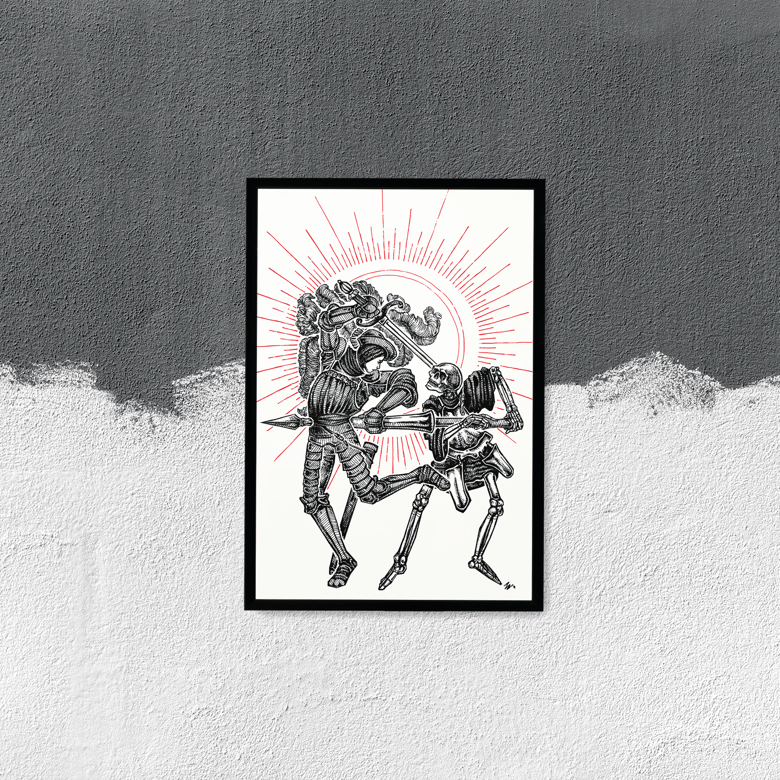 Image of "The Dance" 13"x19" Luster Art Print