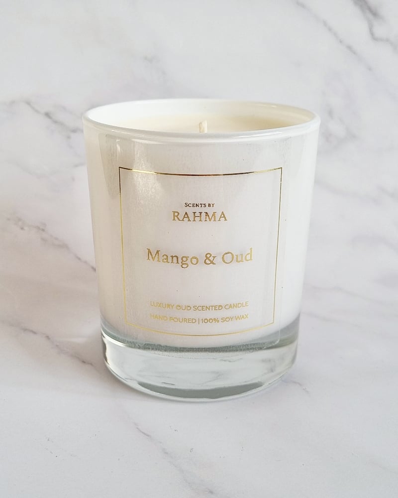 Image of Mango & Oud - Luxury Scented Candle