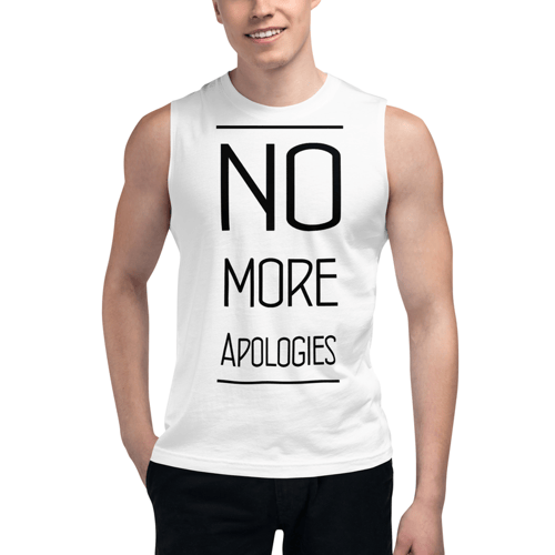 Image of No More Apologies "New Logo" Unisex (Tank Top) Shirt