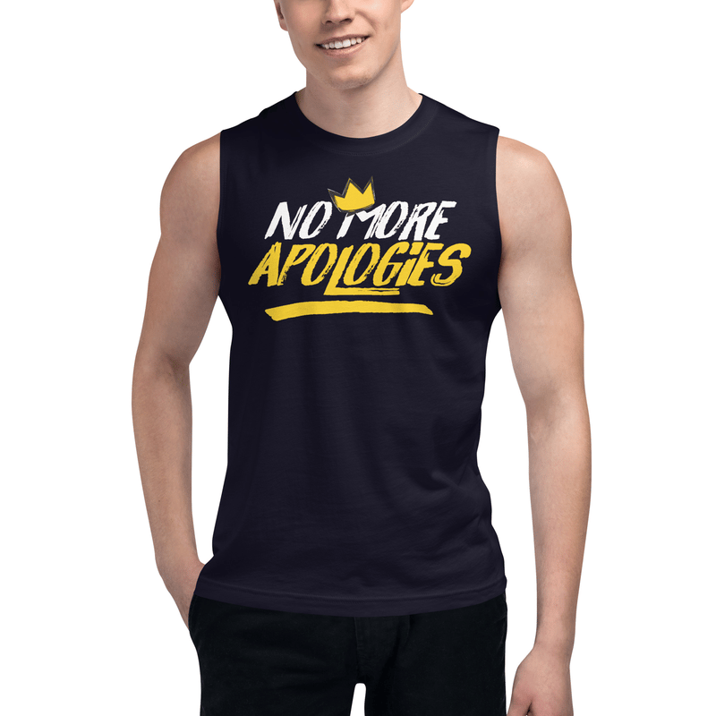 Image of No More Apologies "New Logo" Unisex (Tank Top) Shirt