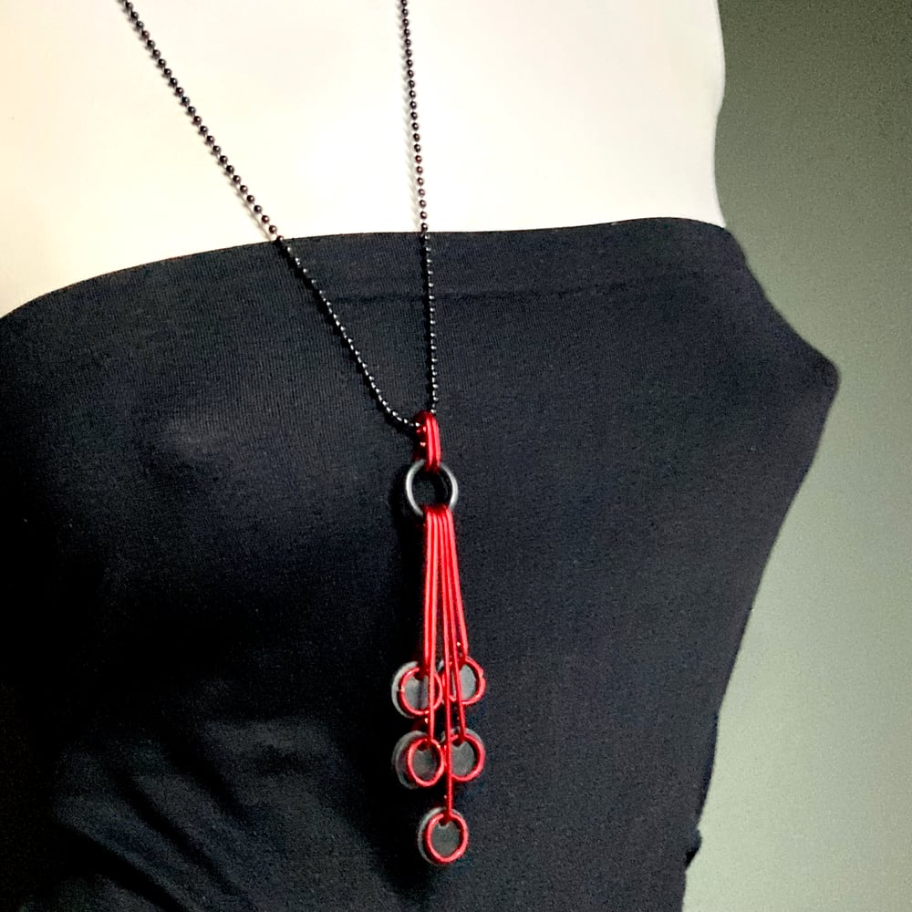 Image of FIRE | SunSpot 5 on Adjustable Ball Chain
