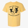 "Take A Nap" Tee in Yellow (pre-order extras)