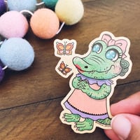 Image 1 of Gator Girl Sticker