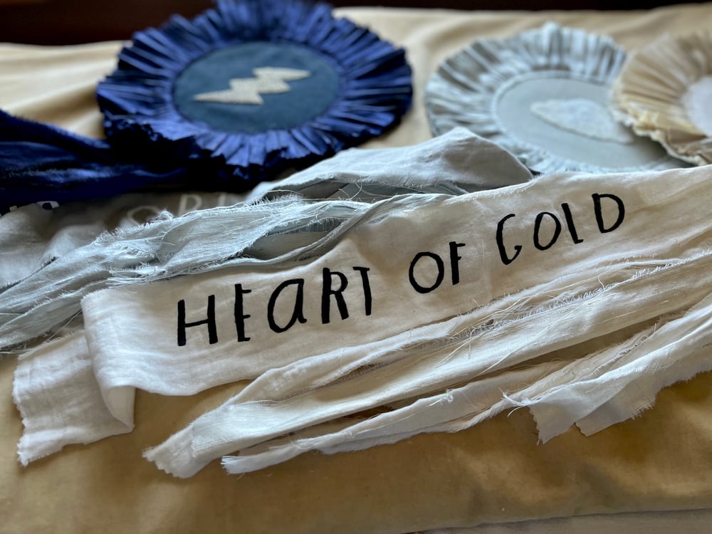 Image of Heart of Gold Prize Ribbon