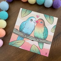 Lovebirds Print