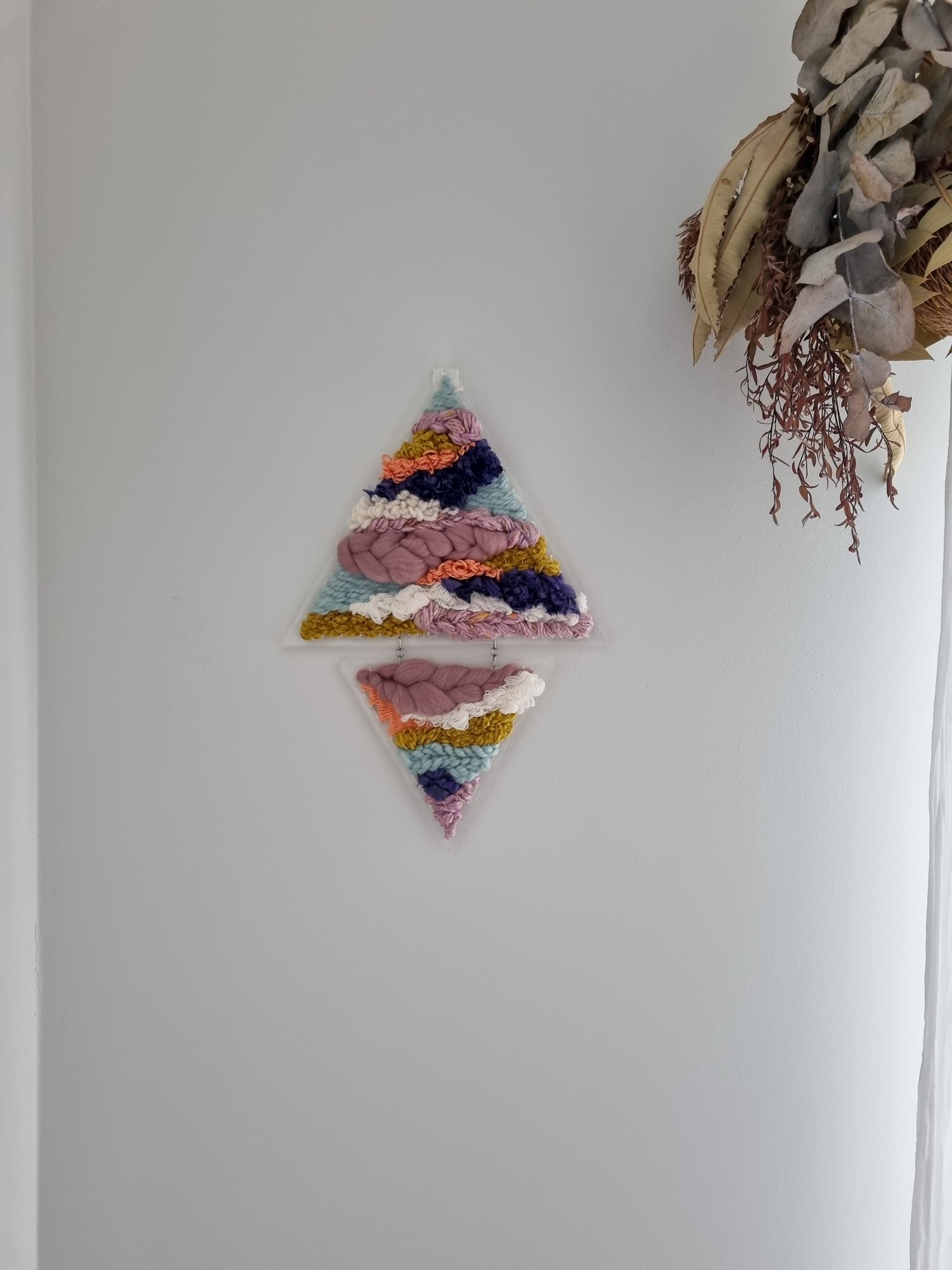 Image of Double Triangle Weave- Tutti Frutti