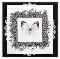 Image 1 of butterfly clovers ⚘ - archival print