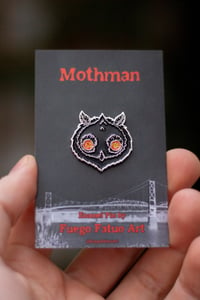 Image 1 of Mothman Enamel Pin