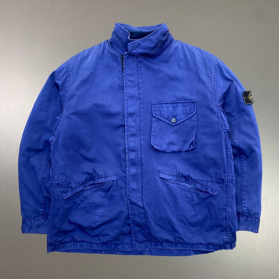 Image of AW 1996 Stone Island Raso Gommato 2 in 1 jacket, size XL