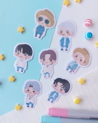 BTS "Permission to dance" sticker set