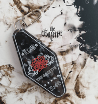 Image 1 of the GazettE motel Keychain