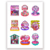 Polly Pocket home prints