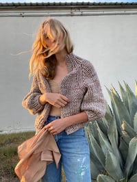 Image 5 of Nanaimo Cardigan (Limited Merino Wool shown in Belgium Chocolate)