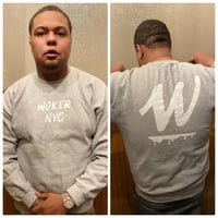 Image 5 of W Crew Neck Sweater 