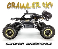 Image 1 of BIG 1:12 4WD Monster Truck Off-Road Buggy Rock Crawler Kids Toy Remote Control Car