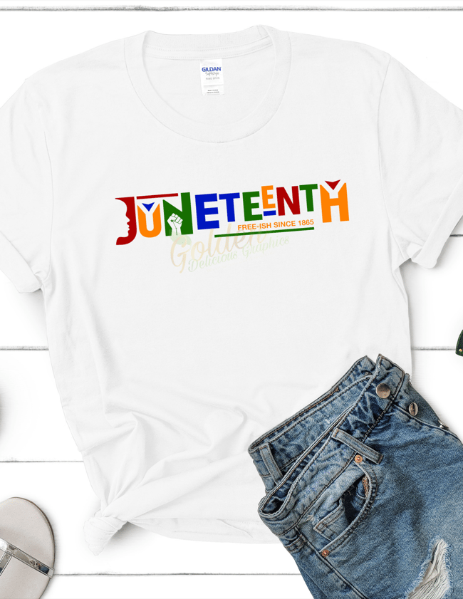 White Juneteenth Shirts