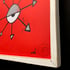 chaos eye (original painting) large FRAMED white V2 Image 3