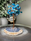Crystal Trees With Agate Plate