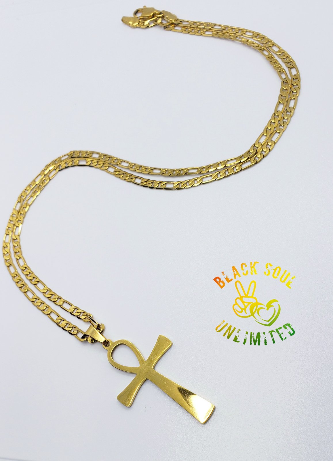 Ankh sale gold necklace