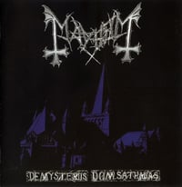 Image 1 of MAYHEM  Da Mysteriis Dom Sathanas”  CD