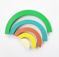 Image 5 of Medium Wooden Rainbows