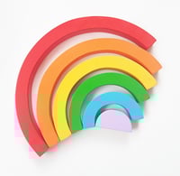 Image 5 of Large Wooden Rainbows