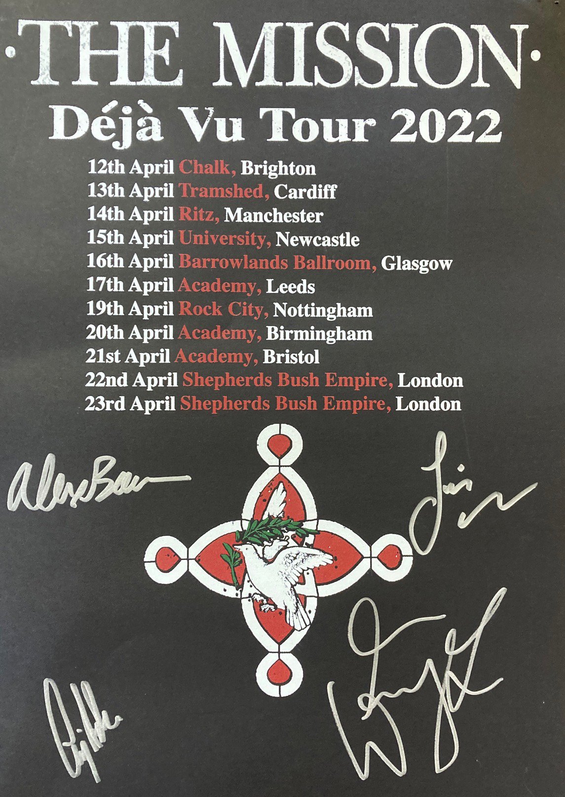 Image of Signed Tour Poster 