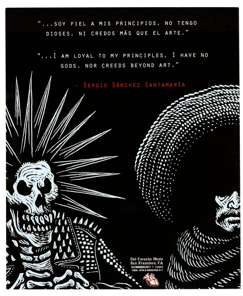 Image of "Músicos y Rebeldes" (Book) - Featuring: Sergio Sánchez Santamaría w/ Flexi-Disc by Non Servium!