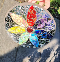 Image 2 of Rainbow Flower Mosaic 