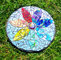 Image 3 of Rainbow Flower Mosaic 