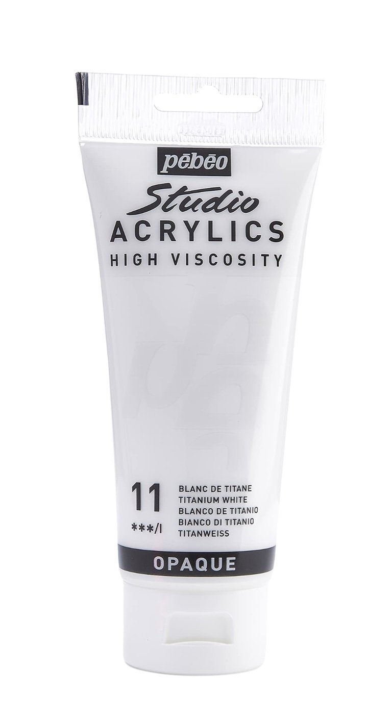 Pebeo Studio Acrylics HV- Titanium White