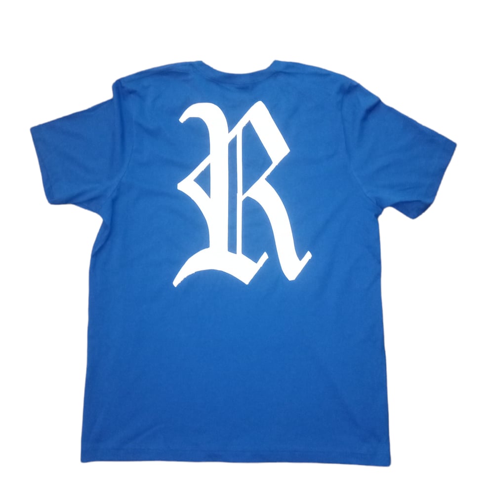 Image of Rebel Outsiders " Blue " shirt 