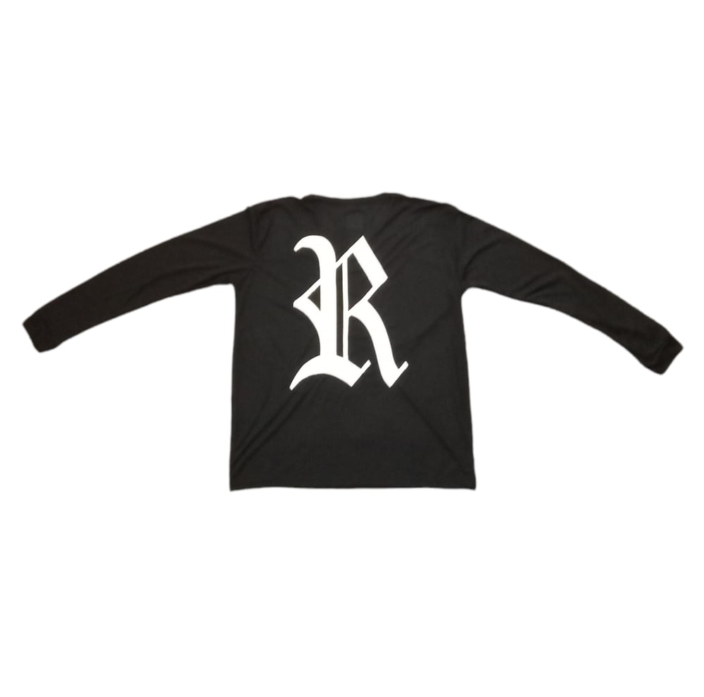 Image of Rebel Outsiders " Black " Long Sleeve Shirt 