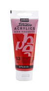 Pebeo Studio Acrylics HV- Dark Cadmium Red Hue