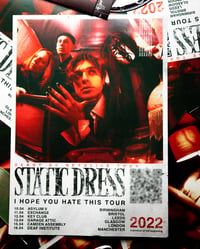 Image 1 of ‘I hope you hate this’  A2 Tour poster + GATE WAY PORTAL