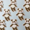 Lil Panda Stuffed Animal Vinyl Sticker