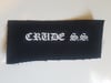 Crude S.S. Cloth Patch