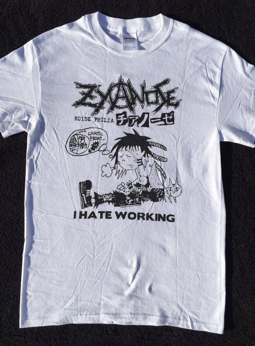 Zyanose - I Hate Working TShirt